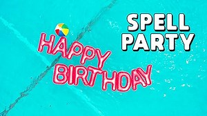 Watch Pool Party Decorations Happy Birthday Pool Floats on Amazon Live
