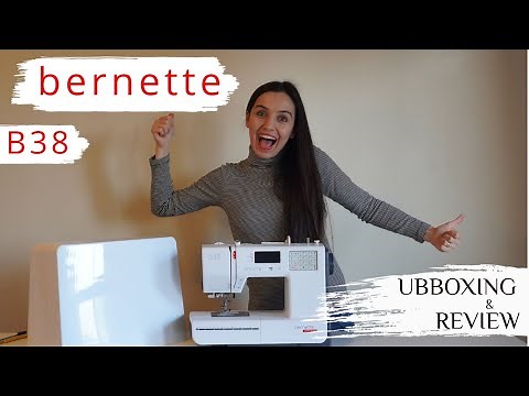 Bernette b38 - Sewing Machine Unboxing and Short Review | My first sewing machine