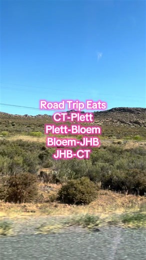 6 years ago I documented my CT-JHB road trip eats (I was pregnant at the time and was trying to nourish my body) - the post got 70k views and mostly people ragging me for not eating a Wimpy toastie or whatever. Anyhoo, we did a whole bunch of back-to-back road trips over Dezemba and this is what I ate. For your viewing pleasure 🤭😉🫶 #roadtripessentials #whatiate #tiktoksouthafrica🇿🇦🇿🇦