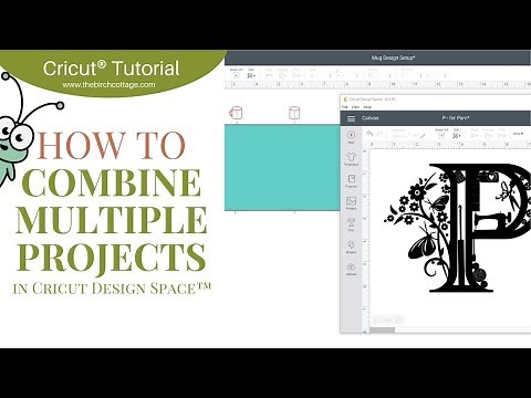 Learn How to Combine Multiple Projects in Cricut Design Space into One Project File