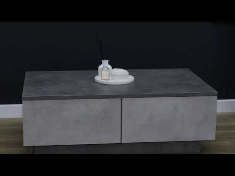 Home Canvas Luvio Coffee Table Concrete - Stone Finish LV17 GT