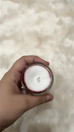 Handmade Red Candle ❤️ | Satisfying Aesthetic Candle Video #candlemaking #trandingshorts2026 #diy