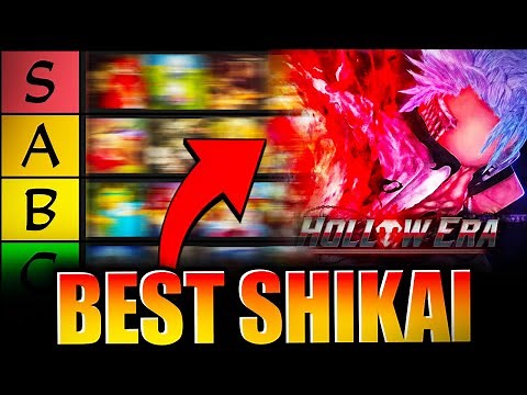 Hollow Era Shikai Tier List