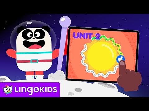 Unit 2: TRACE THE SUN ✏️ Learn & Draw with NASA + Lingokids