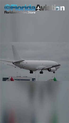 Boeing 737 Cargo Plane Close-Up Landing at Miami International Airport (MIA) | Plane Spotting