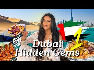 Hidden Gems Dubai 🇦🇪 The Best Foodie Spots & Restaurants in the City
