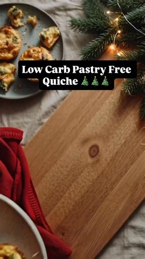 CHRISTMAS QUICHE 🎄🥧 This low carb ham, cheese & spinach quiche is a Christmas classic that works for brunch, lunch, or the snack table. No pastry, no stress, and perfect hot or cold. Make it ahead and enjoy more time with family 🎅✨ Save this for Christmas week 👌 MAKES 12 MINI QUICHES INGREDIENTS • 5 large eggs • 3/4 cup thickened cream • 3/4 cup grated tasty cheese • 3/4 cup baby spinach, finely chopped • 120 g leg ham, finely diced • 1 small brown onion, very finely diced • 1 tbsp olive oil