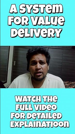 A system for Value delivery #shorts #pmp #projectmanagement