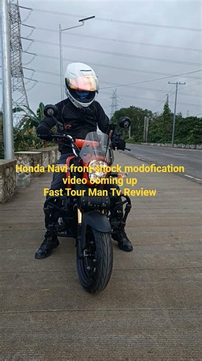 #Honda Navi front shock Review coming up!