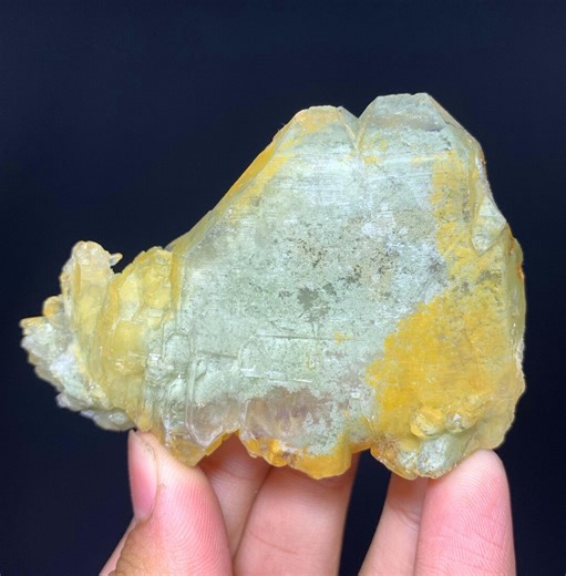 Chlorinated Faden Quartz Crystal From Baluchistan Pakistan – Natural Gem Mineral Specimen (107g) - Etsy