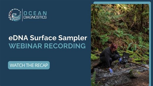 eDNA Surface Sampler Webinar Recording 2026 | Ocean Diagnostics Inc.