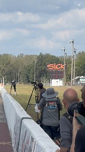 Bryant Goldstone has thrashed through a sleepless night to replace a torched head on his Javelin and he finally got on track at 3pm here at day four of Drag Week. It’s a loose run but by our calculations this 7.111 gives him a 6.833 average, while Alex Taylor’s earlier 6.799 gives her a 6.850. There’s one day to go and it’s game on! | Sick The Magazine