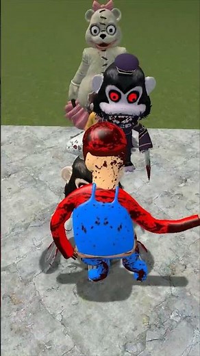 I BECOME CURSED MEME VS DARK DECEPTION CHARACTERS in Garry's Mod!! #Shorts #memes