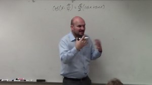 Verifying an identity using the sum and difference formulas