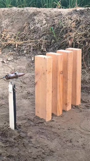 First Experiment Bullet fire with Wooden piece