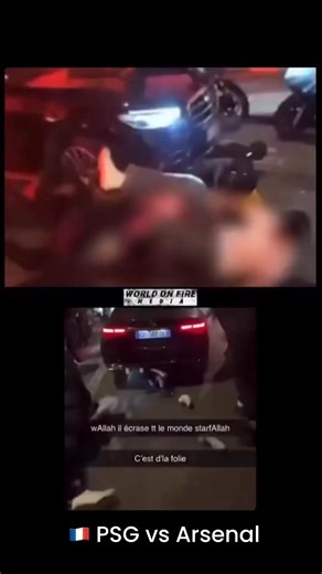 25K views · 25 reactions |  PSG vs Arsenal (after games celebrations get put off hand) | Hooligans Video's | Facebook
