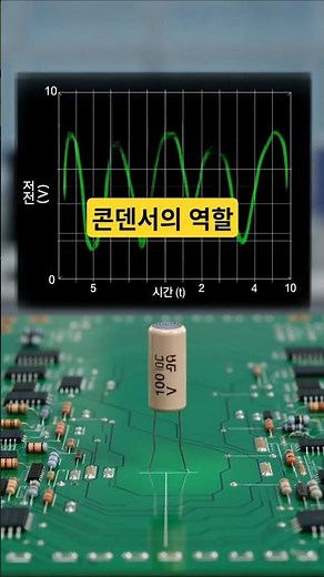 콘덴서의 기능및 역할 Functions and Characteristics of Capacitors #Capacitor #Soldering #ElectronicTheory #콘덴서