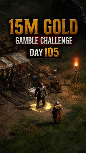 Day 105 of Gambling Until I Hit Something INSANE | D2R S15