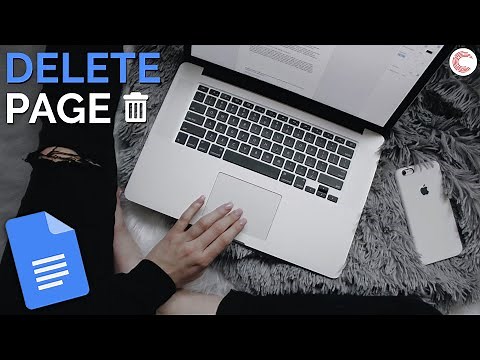How to delete a page in Google Docs?