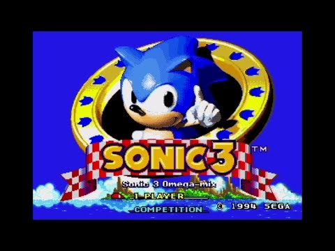 Sonic Hack Longplay - Sonic 3 Omega-mix