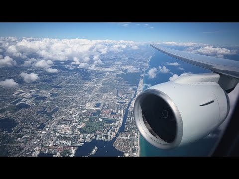 Gorgeous Florida Landing! | American 777-200ER | Miami MIA
