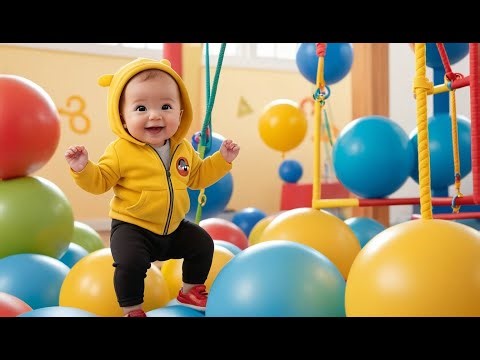 Mini Gym Adventure | Fun Kids Exercise & Music Song | English