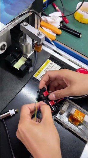 Discover the precision in LVDT sensor welding and testing