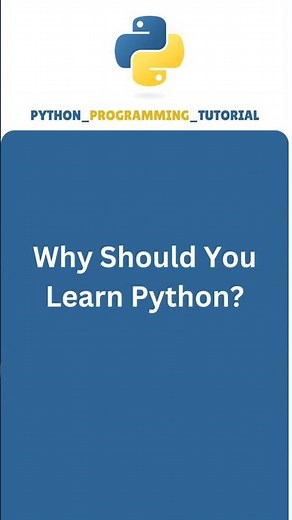 Why should you learn python | Watch full video on channel