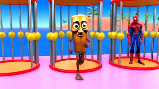 Funny 3D Animation of Animals Running