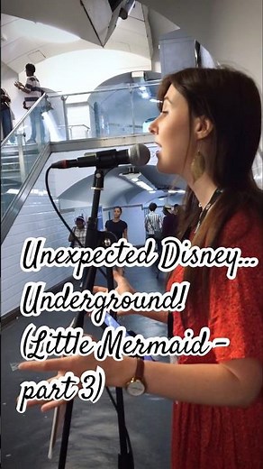 Unexpected Disney… underground? The Little Mermaid – Part of Your World (part 3) 🩵🧜🏼‍♀️ #disney