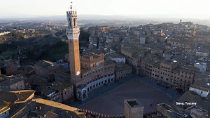 Tuscany's Towers and Towns: Drone Views of Italian Medieval History