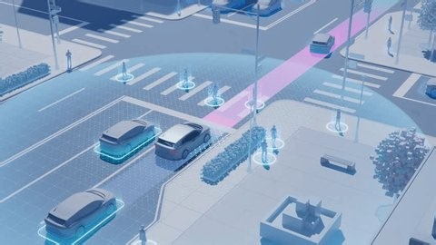 clip-4153410999-3d-animation-illustrating-sensors-technology-autonomous ...