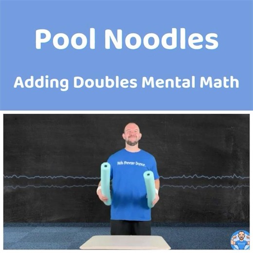Pool Noodles Math Brain Break #homeschool #kids #homeschoolingfun