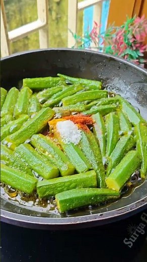Ultimate Dahi Bhindi Recipe | Easy Dinner Idea #shorts #bhindi #viralvideo #shortsfeed