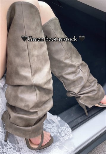 Green Boot Restock Announcement