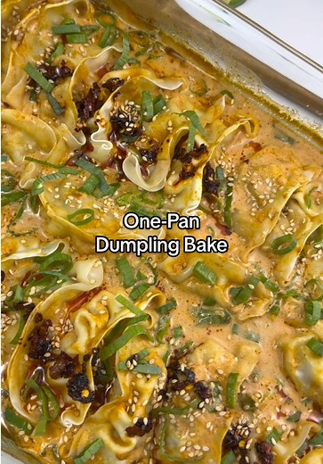 Easy One-Pan Dumpling Bake for Busy Weeknights