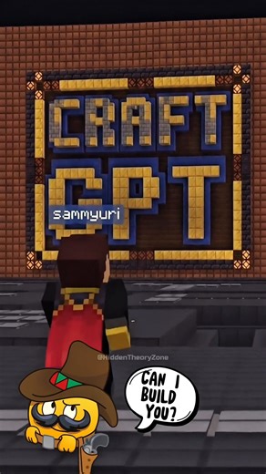 He Built ChatGPT Inside Minecraft #shorts