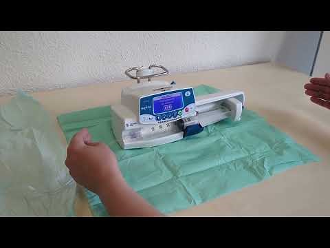 Pousse seringue Agilia - Mise en place et programmation