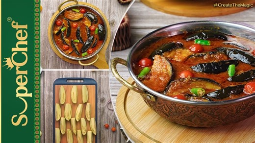 11K views · 142 reactions | Eggplant Curry is a unique and amazing vegetable recipe perfect for lunch and dinner. This healthy and scrumptious recipe is a fine combination of vegetable and Curry Masala. Try out this Eggplant Curry today and let us know how it turned out. #baingancurry #bainganrecipe #fblifestyle #superchef #CreateTheMagic | SuperChef | Facebook