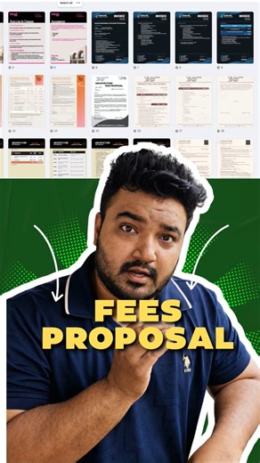Architect Fees Propoal | Editable Template | Canva | Design Template Hub | Chennai