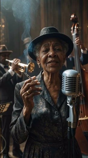Elderly Woman Singing Jazz 🎤 Timeless Jazz Performance #top