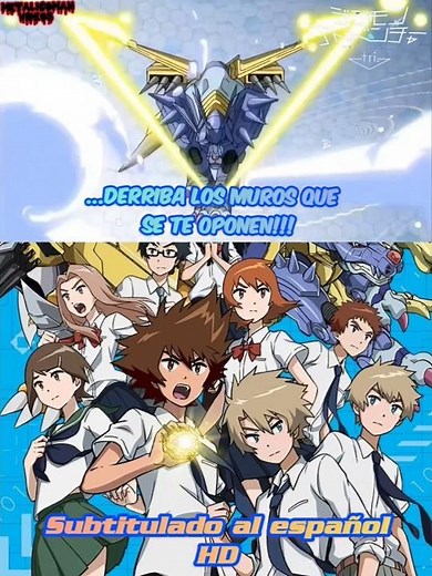 🔴Video Completo en mi Canal Digimon Tri "Brave Heart" Subtitulado al español HD #anime