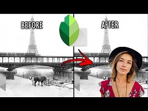 How to ADD YOURSELF to any PHOTO - Snapseed Editing Tips and Tricks IOS and Android