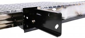 Westin Fey Diamondstep Rear Bumper with Custom Installation Kit - Chrome Plated Steel Westin Bumper