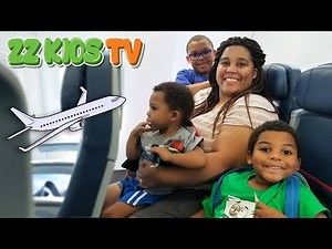 ZZ KIDS AIRPLANE RIDE TO LEGO LAND CALIFORNIA