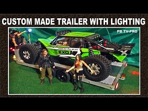 RC Trailer with Lighting - How to build a trailer