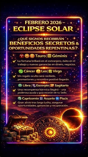 Feb 4 Solar Eclipse Brings Hidden Blessings to These Signs 🌑✨