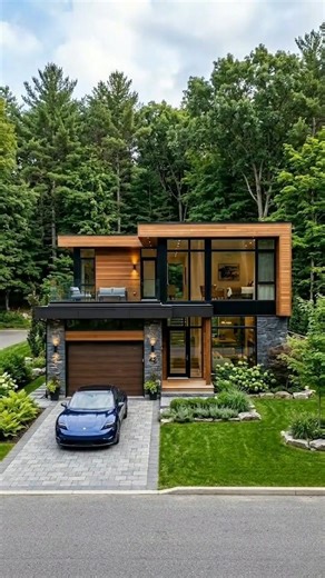 Stunning Modern House in the Heart of Nature – Full Close-Up View