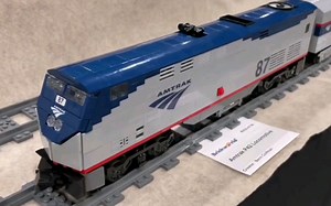 Lego Train layout Brickworld Chicago 2022 (乐高沙盘)