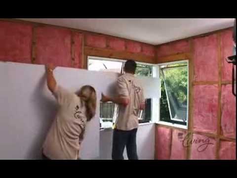 How to install GIB plasterboard